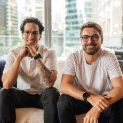 Gabriel Lopes, cofundador e COO e Andre Servaes, CEO da Selvia